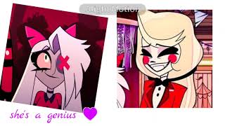 ☆  GENIUS  chaggie gl2 hazbinhotel animation  ☆ [upl. by Evyn]