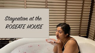 WEEKEND STAYCATION at the Roseate House Delhi  One8 Commune Room Tour amp More  Staycation Vlog [upl. by Phaih]