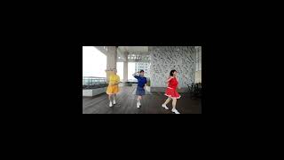 Trio Cha Cha Line Dance [upl. by Kcyred]