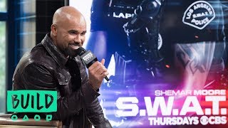 Shemar Moore Chats About The Second Season Of CBSs quotSWATquot [upl. by Eahsat900]