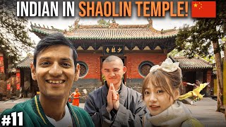 Visiting The Real Shaolin Temple in China 🇨🇳  Indian in China [upl. by Allard]