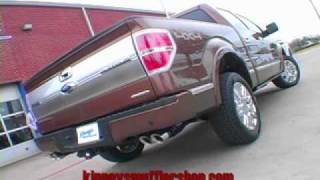 2011 Ford Platinum F150 50 liter Custom True Dual System With FloPro by Kinneys [upl. by Assela]