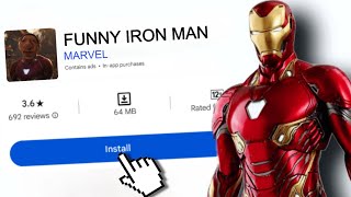 I Found Most Funniest Iron Man Games 🤣 From Play Store 🤯 [upl. by Henig]