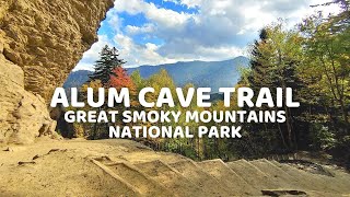 Alum Cave Trail FULL HIKE  Best Day Hike in the Great Smoky Mountains National Park [upl. by Hemingway]