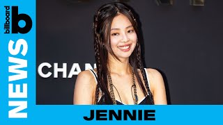 BLACKPINK’s Jennie Teases New Single “Pretty Girl Mantra”  Billboard News [upl. by Horodko]