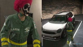 the podium Robbery GTA 5 Online target weeny Issi Rally [upl. by Ardys]