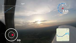 Short flight out of Neosho Missouri Airport [upl. by Telrats907]