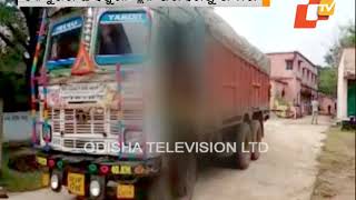 Truck driver killed in Ghasipura in Keonjhar [upl. by Pickford]