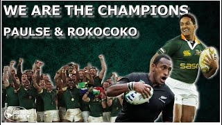 South Africa back to back RWC CHAMPIONS  Breyton Paulse amp Joe Rokocoko weighs in on RWC Winners [upl. by Kimura]