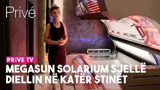 Megasun Solarium sjellë diellin në katër stinët [upl. by Aidnama]