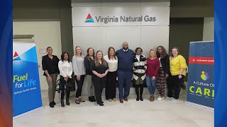 Virginia Natural Gas opens new virtual call center in Virginia Beach [upl. by Mela684]