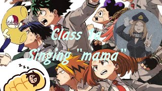 ✨MHA✨ singing “mama” my videomy audio mix [upl. by Egroeg459]