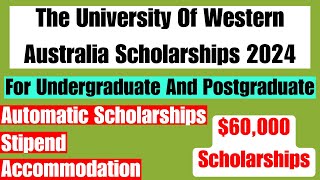 Australia Automatic Scholarships  No Application Accommodation  Stipend  60000 Scholarships [upl. by Ernesta]