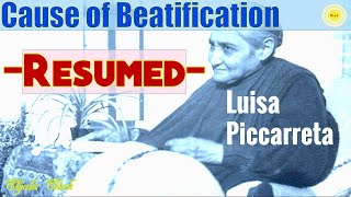 Vatican Resumes the Cause of Beatification of Luisa Piccarreta [upl. by Einra277]