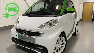 A Smart FORTWO 55KW Electric Drive Full EV with just 12600 miles from new  SOLD [upl. by Asiel]