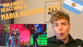 Maria Becerra Ráfaga  Mentirosa  Adiós en vivo Lollapalooza Argentina 2023  REACTIONREVIEW [upl. by Sacci]