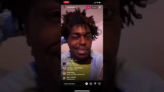 Kodak Black TALKS IF HE’S ON DRUG AND IF HE LOVES JAIL  IG Live [upl. by Elsi]