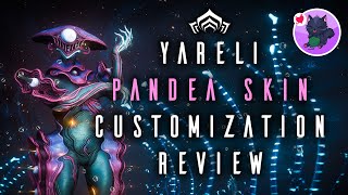 Warframe  Fashion Frame  Yareli Deluxe Skin Customization Review [upl. by Sivam]