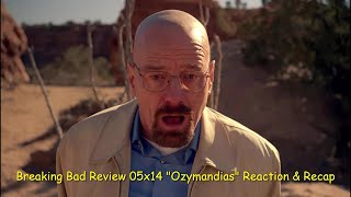 Breaking Bad Review 05x14 quotOzymandiasquot Reaction amp Recapp [upl. by Weinman]