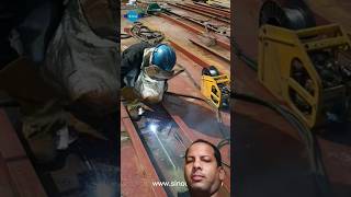 Shipyard mig Welding WeldingWo shorts youtube [upl. by Ahsienyt]