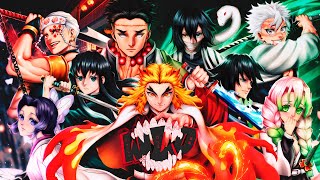 WLO  Hashiras  Kimetsu no Yaiba  Remake [upl. by Ymmor]