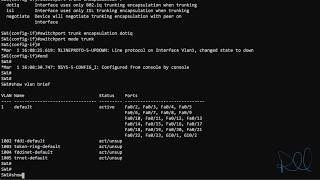 Configuring Cisco Trunk Ports [upl. by Shanney349]