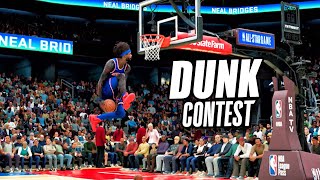 NBA 2K22 My Career  NEW DUNK CONTEST On NEXT GEN AllStar Weekend Best PG Build Gameplay [upl. by Nynnahs245]