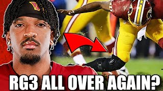 COMMANDERS DIDNT LEARN FROM RG3S INJURY [upl. by Gardell712]