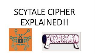 SCYTALE CIPHER EXPLAINED [upl. by Aleafar]