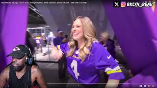 CHIEFS FAN REACTS TO Minnesota Vikings’ ‘skol’ chant energizes US Bank Stadium ahead of SNF [upl. by Nayk]