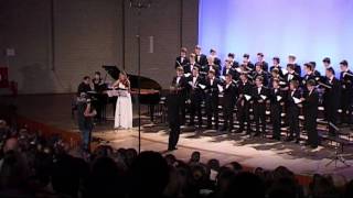 Eric Whitacre conducts Männerstimmen der Chorknaben Uetersen Five Hebrew Love Songs [upl. by Kalikow974]