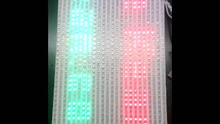 Testing a 24x30 WS2811 RGB LED Array [upl. by Laiceps506]