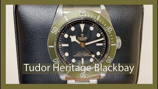 4k Review Harrods Tudor Heritage Black Bay 79230G  Limited Supply [upl. by Nireves]