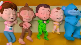 Ten in the Bed Song  Put on Winter Clothes  Nursery Rhymes amp Kids Songs [upl. by Elgar]