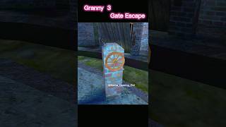 Granny 3 Gate escape 😈☠️ Granny Grandpa Silendrina shockedpart 94☠️granny granny3 edit escape [upl. by Hsirehc772]