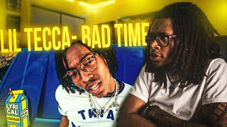 Lil Tecca  BAD TIME Official Music Video REACTION [upl. by Mcnamara74]