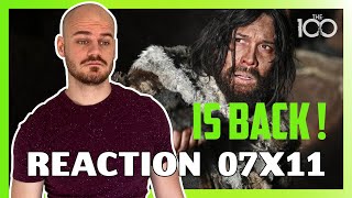 The 100  Saison 7 ep 11  REACTION  Bellamy is back [upl. by Chariot267]