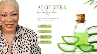 Unlock Younger Brighter Skin with just ONE Simple Ingredient Aloe Vera [upl. by Rashida973]