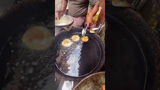 ⚡⚡ Oil Bhajji Making Process⚡⚡ shorts telugufoodie esangathulu streetfood foodie omelette [upl. by Raffin1]