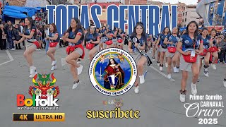 TOBAS CENTRAL  PRIMER CONVITE CARNAVAL DE ORURO 2025 PARTE 14 [upl. by Nikos]