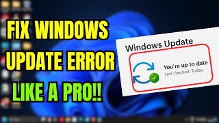 How To Fix Windows 11 Update Error Problems 2024 [upl. by Spalding511]