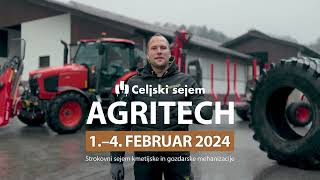 Kmetijski sejem Agritech 14 2 2024 6s [upl. by Yrrad]