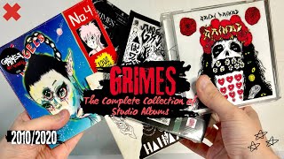 Grimes quotThe Complete Collection of Studio Albums 20102020quot CD UNBOXING [upl. by Patricio885]