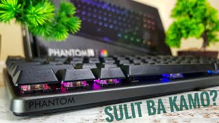 Tecware Phantom L Review AbotKayang LowProfile Mechanical Keyboard [upl. by Feirahs1]