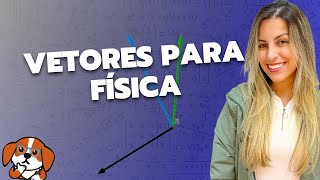 Vetores para física O que são grandezas vetoriais e como somar vetores  Física 1 [upl. by Nagn]