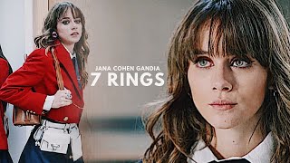 Jana Cohen Gandia  7 Rings rebelde the reboot [upl. by Snah]