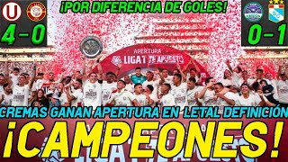 UNIVERSITARIO DIO UN PASO IMPORTANTE HACIA EL BICAMPEONATO  MANCHESTER UNITED CAMPEÓN DE COPA FA [upl. by Amzu955]