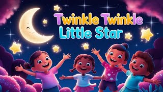 quotTwinkle Twinkle Little Star  Adorable Nursery Rhymes For Kids  Sing Along and Learnquot [upl. by Linehan]