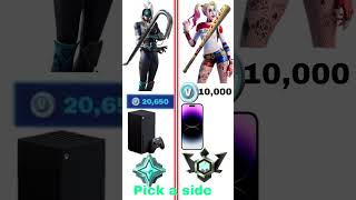 Pick a side Fortnite editionfortnite shorts [upl. by Zippel242]