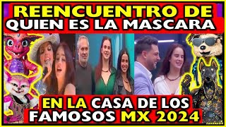 QUIEN ES LA MASCARA MX – CELEBRIDADES QUE ESTUVIERON EN LA CASA DE LOS FAMOSOSMX 2024 [upl. by Glenda]